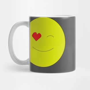 Emoticon vector illustration Mug